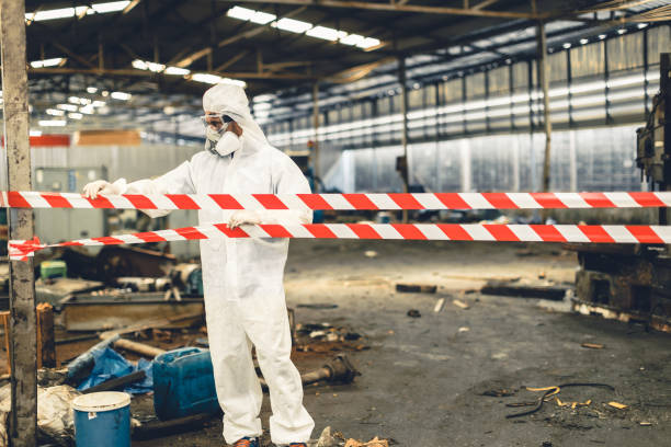 Professional Unattended Death Cleanup technician working in Waterloo, NE